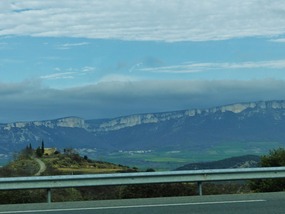 Lovely long view northwards