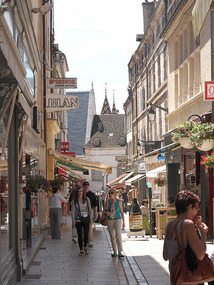 Typical Street in Beaune