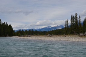 Kootenay River in Kootenay National Park