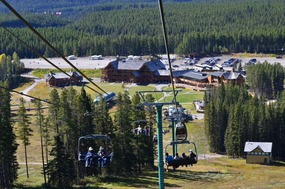 Lake Louise Ski Field chairlift