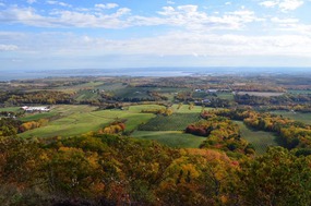 View of Annapolis Valley from Cape Split Road