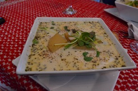 Fish chowder at Mahone Bay