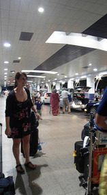 Leesa at the Colombo Airport