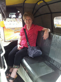 Sue in Tuk Tuk