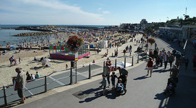 Lyme Regis beach