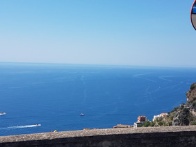 View from Ravello bus stop