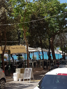 Eateries on Sliema watefront