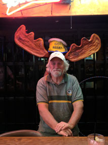 Green Bay Packer Moose...he's so cute!