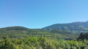 Driving to Lazise, Italy