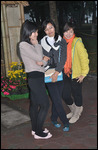 Posing Trio