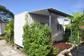 Sleeping In A Shipping Container?