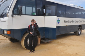 Outside the Dune Buggy Bus