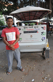 John & The Full Tummy Farm Tuk-Tuk