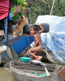 Boy & His Cat