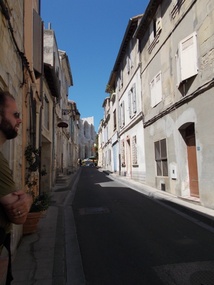 Just up the street 