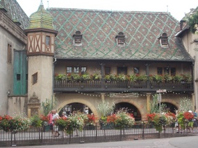 Where we were wine tasting