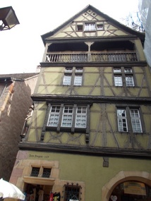 Half timbered house