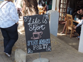 Life is Short - Stay Awake for it