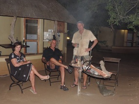 Campfire Gees at Satara 