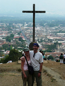 Overlooking Antigua at Cerro de la Cruz