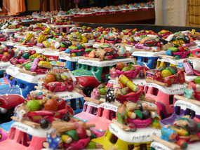 Some of Chichi's many wares