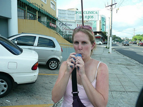 For some reason I loved drinking water out of bags