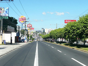 View of Blvd. de los Heroes.