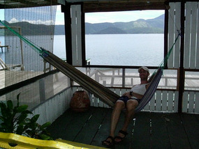 Hammock time at Lago Cotapeque