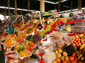 San Pedro market in Cuzco