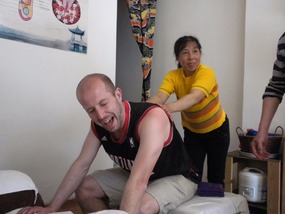 Cal was basically brutalized by his masseuse
