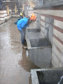 Public fountains in Sofia