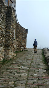 Aaron outside Tsaravets walls