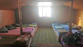 The bunk room upstairs