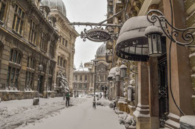 A cute street in Sector 5 of Bucharest