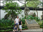 Challi and Seb in the Garden