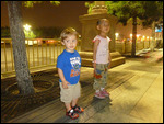 Standing Guard with Locals