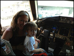 Alli and Sebastian Flying the 777