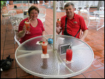 Carolyn and Don at Raffles