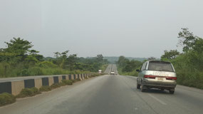 The open good highway to Benin City