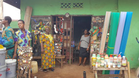 The Aghimien's store in Benin City