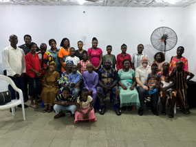 Benin City Congregation after Bible Study
