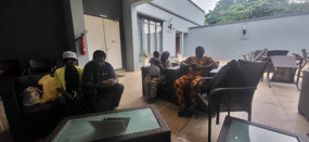 ILP participants watching a video presentation