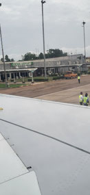 Final look at the Benin terminal as we taxied off