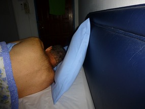 Roy asleep
