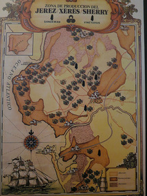 Jerez sherry production/vineyards