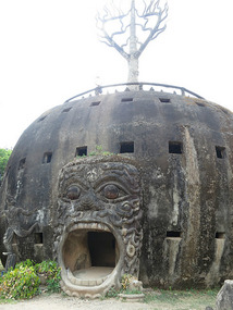 Buddha park - hell, earth and heaven?