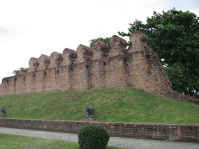 city walls