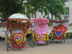malacca trishaws: like nowhere else