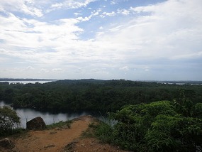 Singapore (left), Malaysia (right)