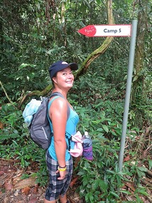 on way to camp 5